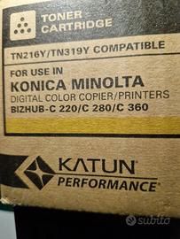 TONER MINOLTA KATUN TN216M TN319N perfomance
