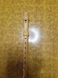 Flauto dolce soprano in legno
