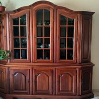 mobile sala da pranzo noce massello