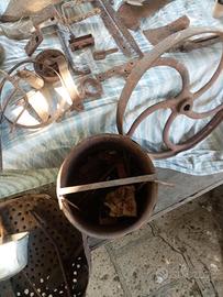 ferro battuto, utensili agricoli 