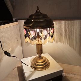 Lampada Vintage in Ottone Anni 40/50