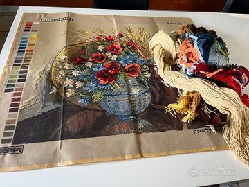 Tela a mezzo punto e lane