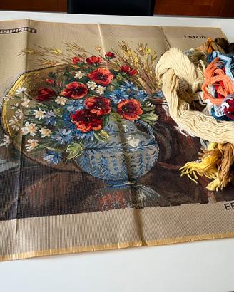 Tela a mezzo punto e lane