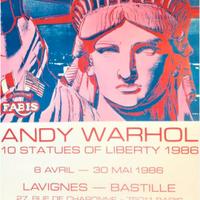 Andy Warhol - 10 Statues of Liberty