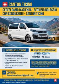 RAMO D'AZIENDA -  NOLEGGIO CON CONDUCENTE 