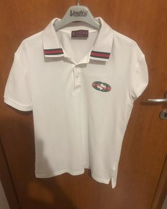 Polo Gucci bianca