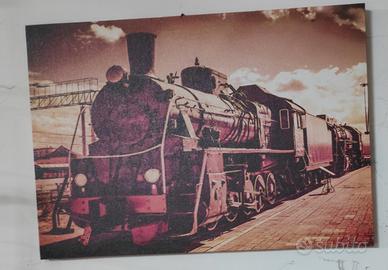 Treno Stampa su tela 