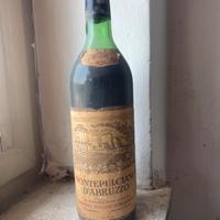 Vino montepulciano d’abruzzo 1980