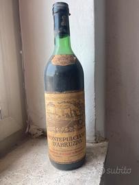 Vino montepulciano d’abruzzo 1980