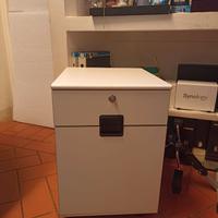 Cassettiera singola con ruote per ufficio