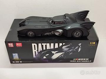 BATMOBILE 1989 BATMAN DC Comics WB QY Toys 1/18