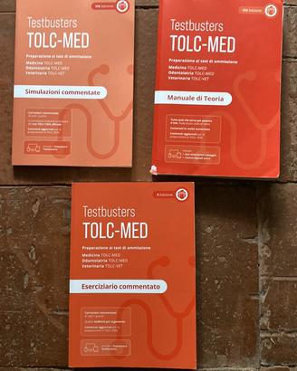 Librikit libri testbusters TOLC-MED 2023/2024
