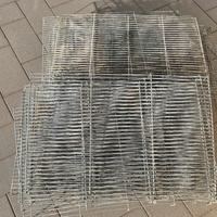 Griglia gabbia 120 fondo zincata con piedini usata