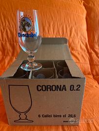 Set calici da birra 6x 26,5 cl