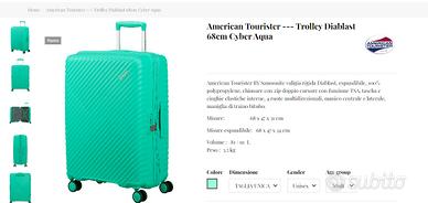American Tourister Trolley Diablast 68cm CYBER