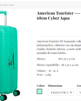 American Tourister Trolley Diablast 68cm CYBER