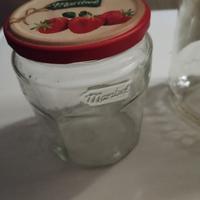 Bocce di vetro varie, e pulite