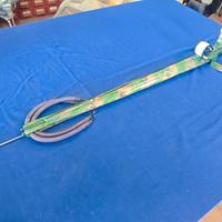 Arbalete in legno 86 doppio elastico e mulinello