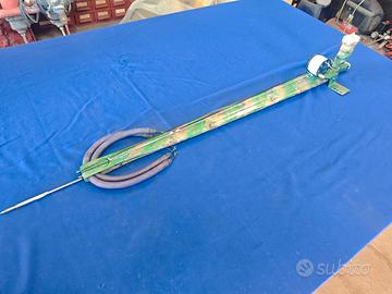 Arbalete in legno 86 doppio elastico e mulinello