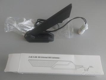 Antenna WiFi 6E Tri-band - 2,4 GHz/5GHz/6GHz