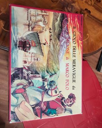 Gioco bambino delle meraviglie marco polo vintage