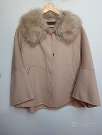 Mantella con pelo zara