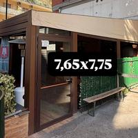 VERANDA TENDA STRUTTURA 7,65 X 7,75