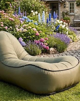 Poltrona Gonfiabile Auto-Gonfiante per Esterni ed 
