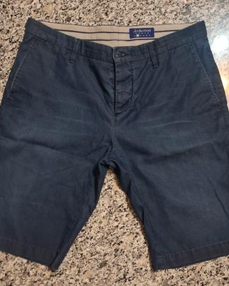 jeckerson bermuda uomo 34 48 blu