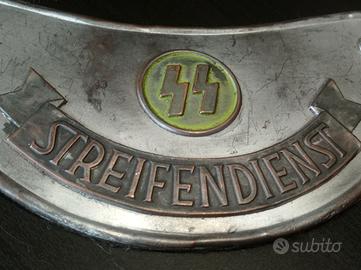 Gorgiera militare nazista Waffen SS Germania 1940