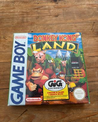 DONKEY KONG LAND GAME BOY