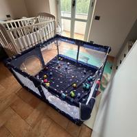 Box 150x150 baby playpen con palline