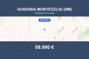 Immobile in asta di 386 m² a Guidonia Montecelio