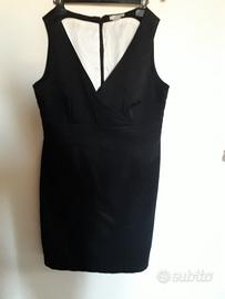 abito tubino nero 