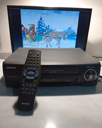 Videoregistratore VHS Funzionante con Telecomando