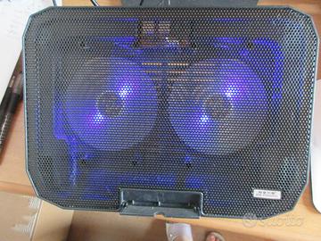 supporto con ventole per pc portatile