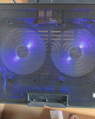 supporto con ventole per pc portatile