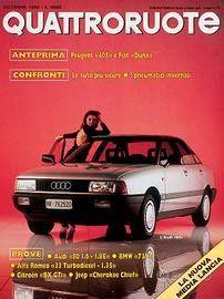 Rivista Quattroruote dicembre 1986