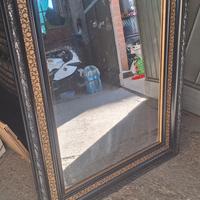 SPECCHIO ANTICO FRANCESE EPOCA 800 RESTAURATO 