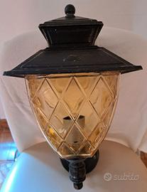 Lanterna/Lampione  esterno/giardino-ferro e vetro