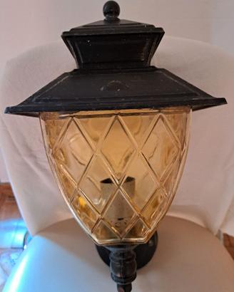 Lanterna/Lampione  esterno/giardino-ferro e vetro