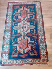 Tappeto kazako caucasico,  annodato a mano