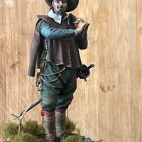 Soldatino 54 mm dipinto a mano