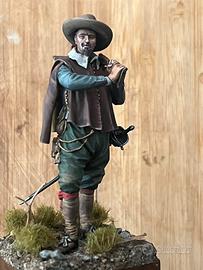 Soldatino 54 mm dipinto a mano