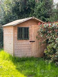 Casetta legno da giardino