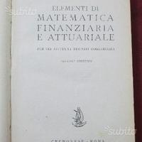Libro di ELEMENTI DI MATEMATICA FINANZIARIA E ATT