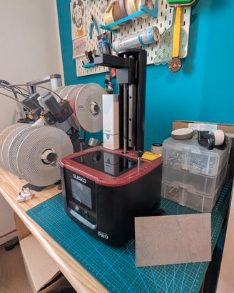 stampante 3D resina - elegoo Mars 3 pro + wash an+