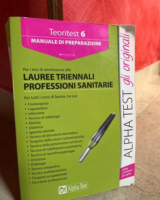 libro di preparazione Professioni Sanitarie