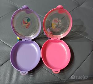 Coppia cofanetti bambina Sirenetta e Cenerentola