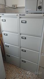 classificatore Kubo a 4 cassetti per cartelle sosp